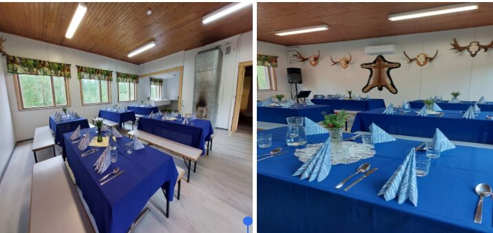 Metsola taipuu 30v juhliin